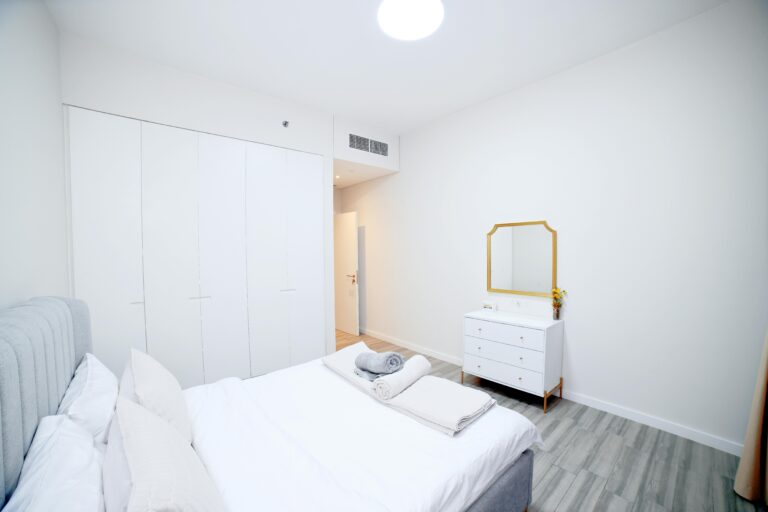 feng shui bedroom layout with bed placement rules and natural light